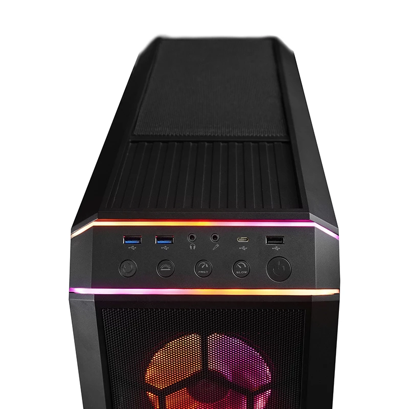 Chieftec Stallion III Midi Tower Juoda