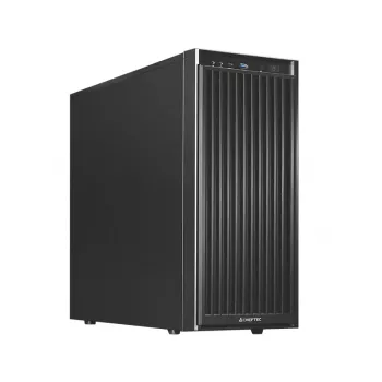 Kompiuterio korpusas CHIEFTEC BW-01B-OP Midi Tower ATX/ITX, palaiko 6×3,5″ + 4×2,5″, 2×5,25″, galinis 1×120 mm, SGCC, juodas, 200×510×465 mm