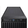 Kompiuterio korpusas CHIEFTEC BW-01B-OP Midi Tower ATX/ITX, palaiko 6×3,5″ + 4×2,5″, 2×5,25″, galinis 1×120 mm, SGCC, juodas, 200×510×465 mm