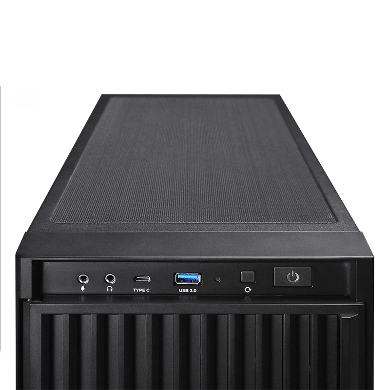 Kompiuterio korpusas CHIEFTEC BW-01B-OP Midi Tower ATX/ITX, palaiko 6×3,5″ + 4×2,5″, 2×5,25″, galinis 1×120 mm, SGCC, juodas, 200×510×465 mm