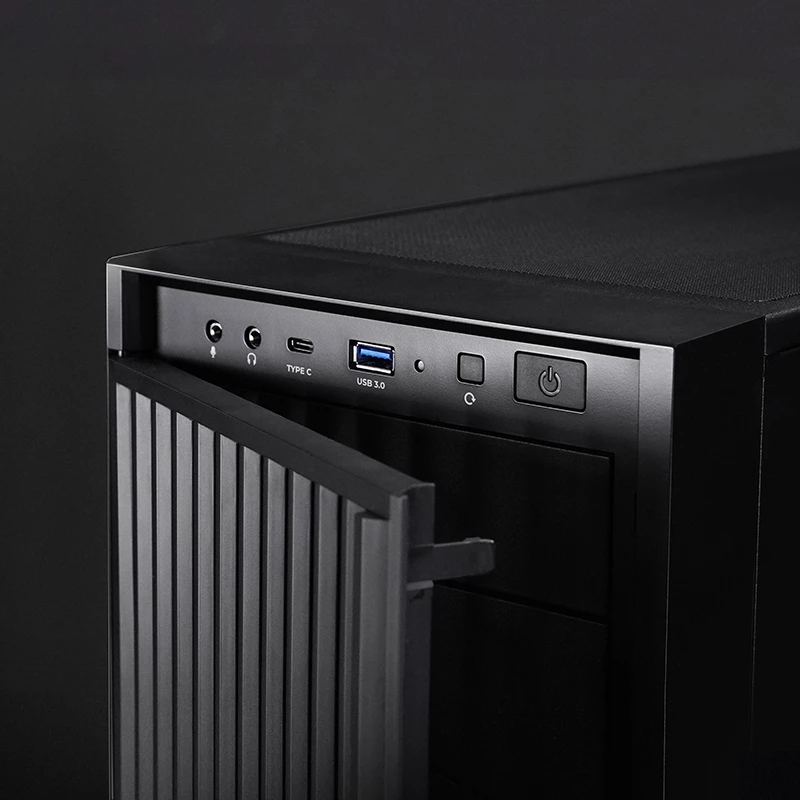 Kompiuterio korpusas CHIEFTEC BW-01B-OP Midi Tower ATX/ITX, palaiko 6×3,5″ + 4×2,5″, 2×5,25″, galinis 1×120 mm, SGCC, juodas, 200×510×465 mm
