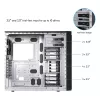 Kompiuterio korpusas CHIEFTEC BW-01B-OP Midi Tower ATX/ITX, palaiko 6×3,5″ + 4×2,5″, 2×5,25″, galinis 1×120 mm, SGCC, juodas, 200×510×465 mm