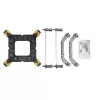 Chieftec CAC-S92PWM-LP45 kompiuterio aušinimo sistema Kompiuterio korpusas Oro aušintuvas 9,2 cm Juoda