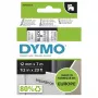 „DYMO“ Originalios D1 etiketės | Juodas spaudinys ant skaidrios juostelės | 12 mm x 7 m | Lipnios etiketės, skirtos „LabelManager“ etikečių gamybos įrenginiams | Pagaminta Europoje