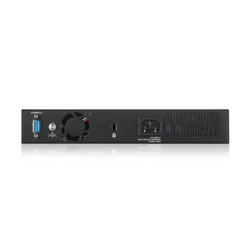 Zyxel GS2220-10HP-EU0101F tinklo komutatorius Valdomas L2 Gigabit Ethernet (10/100/1000) Power over Ethernet (PoE) Juodas