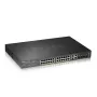 Zyxel GS2220-28HP-EU0101F tinklo komutatorius Valdomas L2 Gigabit Ethernet (10/100/1000) Power over Ethernet (PoE) Juodas