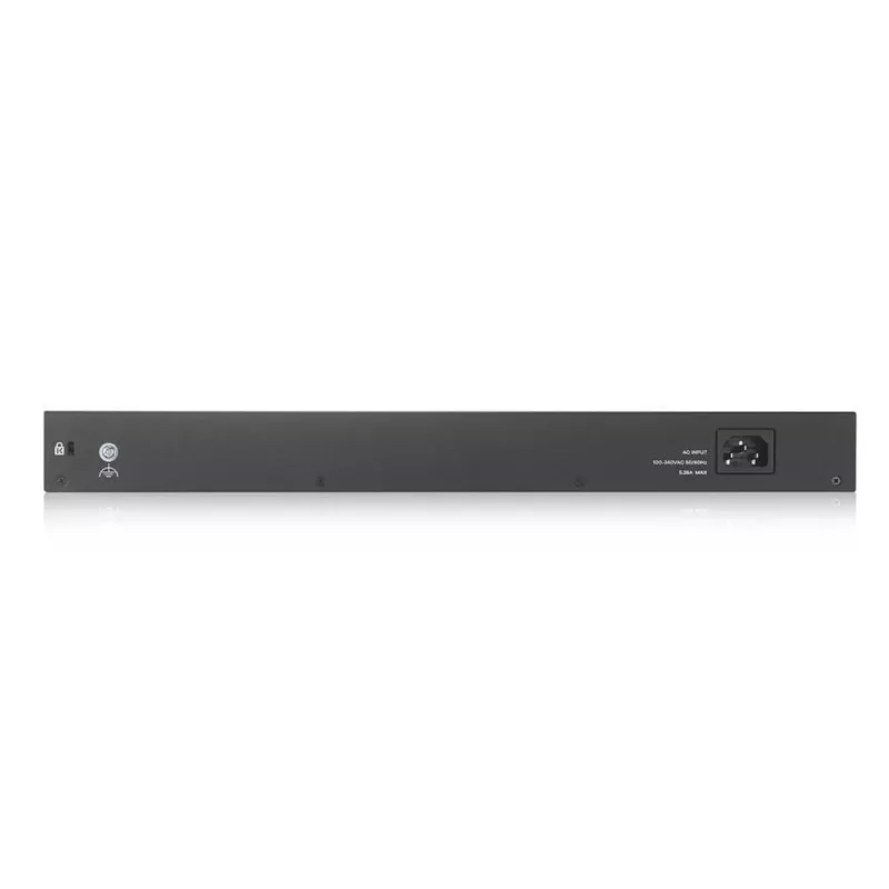 Zyxel GS2220-28HP-EU0101F tinklo komutatorius Valdomas L2 Gigabit Ethernet (10/100/1000) Power over Ethernet (PoE) Juodas