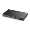 Zyxel GS2220-28HP-EU0101F tinklo komutatorius Valdomas L2 Gigabit Ethernet (10/100/1000) Power over Ethernet (PoE) Juodas
