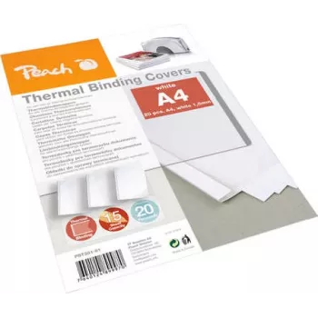 Peach 313312 įrišimo viršelis A4 Baltas 20 vnt.