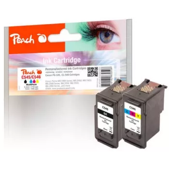 Peach 319023 rašalo kasetė Suderinama Juoda, Žydra, Purpurinė, Geltona
