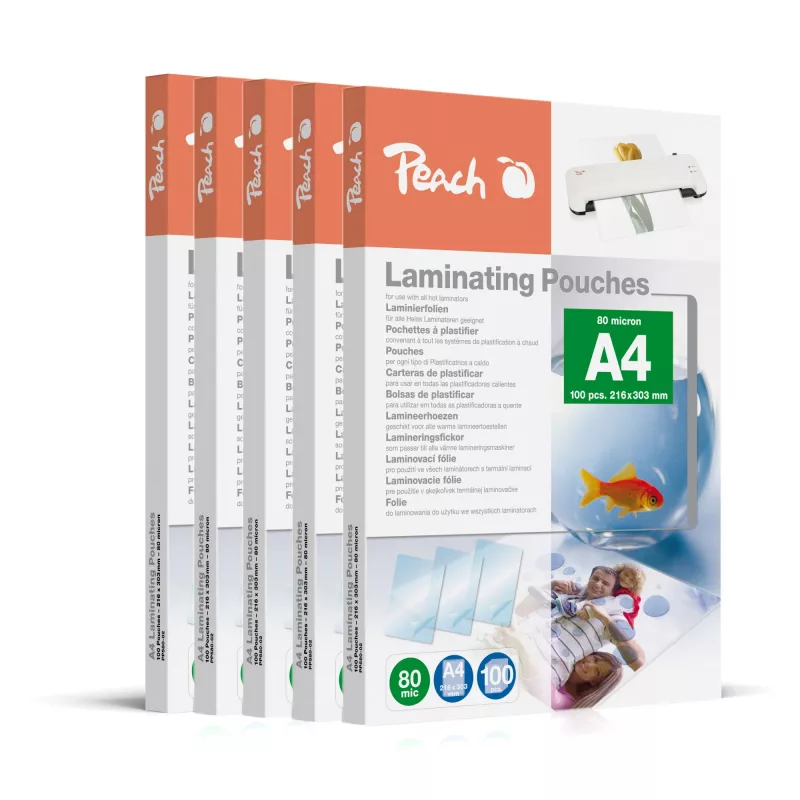 Peach 510033 laminavimo maišeliai 500 vnt.