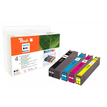 Peach PI300-750 rašalo kasetė 4 vnt. Suderinama Didelio (XL) našumo Juoda, Žydra, Purpurinė, Geltona