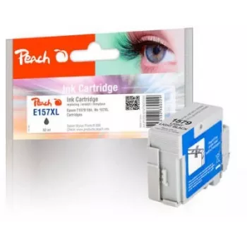 Peach PI200-615 rašalo kasetė 1 vnt. Šviesiai juoda