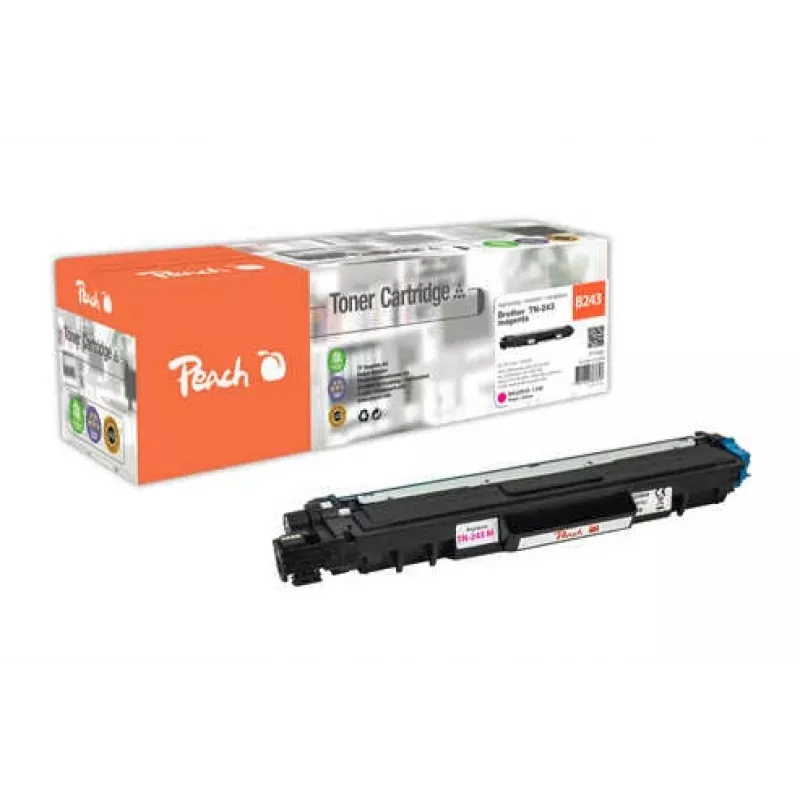 Peach PT1062 dažų kasetė 1 vnt. Suderinama Purpurinė