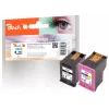Peach PI300-1045 rašalo kasetė 2 vnt. suderinama juoda, žydra, purpurinė, geltona