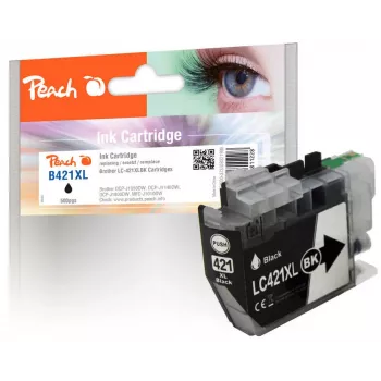 Peach PI500-373 rašalo kasetė 1 vnt. suderinama Didelės (XL) išeigos juoda