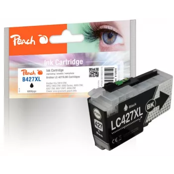Peach PI500-397 rašalo kasetė 1 vnt. suderinama Didelės (XL) išeigos juoda