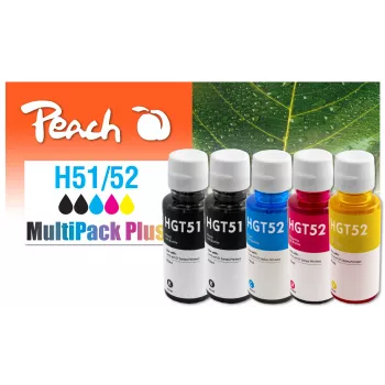 Peach 321285 rašalo kasetė 5 vnt. Suderinama Standartinė išeiga Juoda, Žydra, Purpurinė, Geltona
