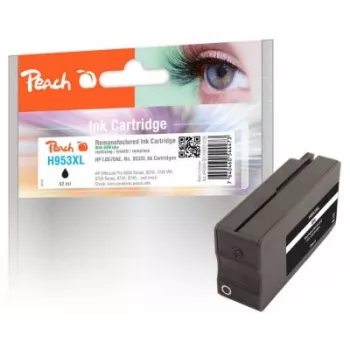 Peach PI300-927 rašalo kasetė 1 vnt. Suderinama Didelės (XL) talpos Juoda