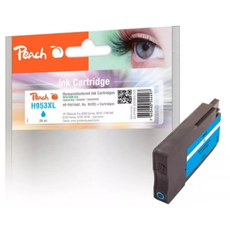 Peach PI300-929 rašalo kasetė 1 vnt. Suderinama Didelės (XL) talpos Mėlyna