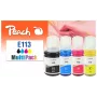 Peach 321322 rašalo kasetė 4 vnt. Suderinama Standartinė talpa Juoda, Žydra, Purpurinė, Geltona
