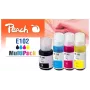 Peach 321328 rašalo kasetė 4 vnt. Suderinama Standartinės talpos Juoda, Žydra, Purpurinė, Geltona