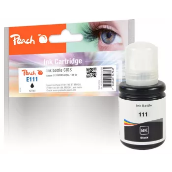Peach PI200-940 rašalo kasetė 1 vnt. Suderinama Juoda