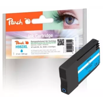 Peach PI300-1028 rašalo kasetė 1 vnt. Suderinama Didelio (XL) našumo žydra