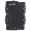 Manhattan KVM Switch Compact 4-Port, 4x USB-A, Cables included, Audio Support, Control 4x computers from one pc/pelė/screen, Juoda, Lifetime Warranty, Boxed