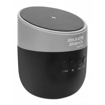 „Manhattan“ metalinis „Bluetooth“ garsiakalbis su belaidžio įkrovimo dėklu, neblogas garso išėjimas (3 W), 3 val. atkūrimo laikas, belaidis dėklas 5 W, integruoti valdikliai, nuotolis 10 m, „microSD“ kortelių skaitytuvas, USB-A įkrovimo laidas pridedamas, „Bluetooth 5.0“, 3 metų garantija