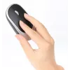 Manhattan One Single USB-A Nano Receiver for Both, Full-Size Wireless klaviatūra, Ambidextrous Optical pelė su Three Buttons and Scroll Wheel, 1200 dpi, Sidabrinė/Juoda