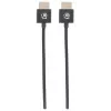 Manhattan HDMI kabelis su eternetu (ultra plonas), 4K@60Hz (Premium High Speed), 1,8 m, kištukas–kištukas, juodas, Ultra HD 4k x 2k, pilnai ekranuotas, paauksuoti kontaktai, garantija visam laikui
