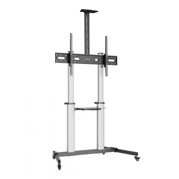 Manhattan Trolley Mount Stand for TV & Monitors, For screens: 37 inch to 100 inch,VESA compatibility:all between 200x200 to 1000x600mm -check the dimensions of the four mounting holes on back of screen to ensure it fits,Max 80kg,Height adjustable 1200 to 1600mm,LFD,Bracket