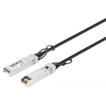 „Intellinet“ 1 m 10G SFP+ pasyvus tiesioginio prijungimo varinis „Twinax“ kabelis 30AWG, suderinamas su HP J9281B