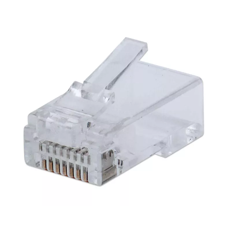 Intellinet 791090 laido jungtis RJ45, skaidri