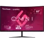 Viewsonic VX Series VX3218C-2K kompiuterio monitorius 81,3 cm (32 colių) 2560 x 1440 pikselių Quad HD LED juodas