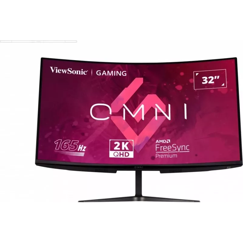 Viewsonic VX Series VX3218C-2K kompiuterio monitorius 81,3 cm (32 colių) 2560 x 1440 pikselių Quad HD LED juodas