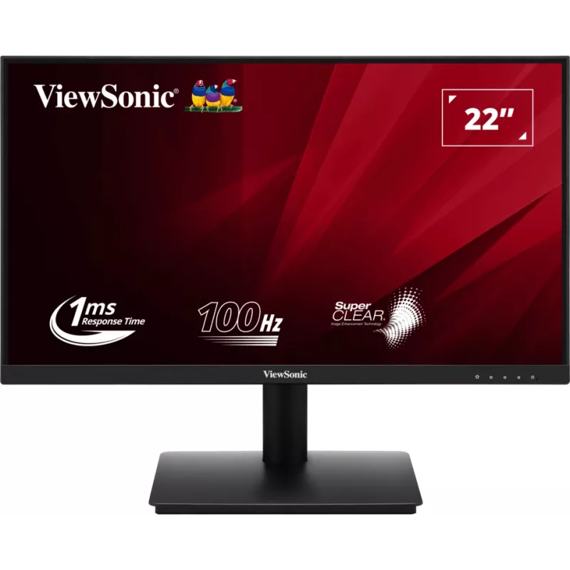 Viewsonic VA220-H kompiuterio monitorius 55,9 cm (22 coliai) 1920 x 1080 pikseliai Full HD LED juodas