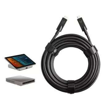 Viewsonic MCB-RS-C10 USB laidas USB 3.2 Gen 1 (3.1 Gen 1) 10 m USB C Juoda