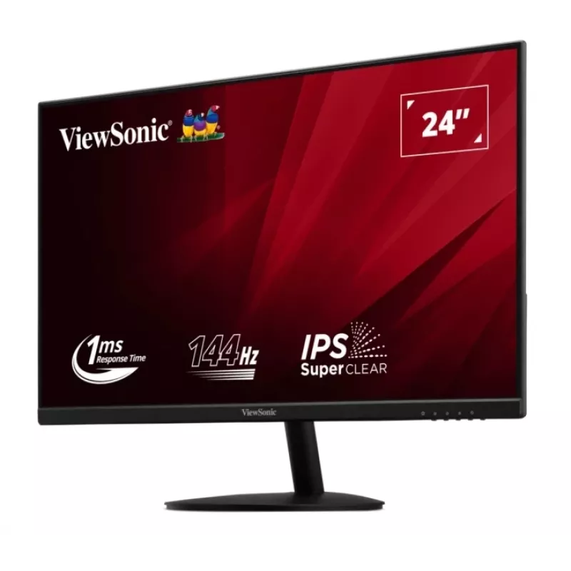 Viewsonic VA VA24E2-H kompiuterio monitorius 60,5 cm (23,8 col.) 1920 x 1080 pikselių Full HD LED juodas