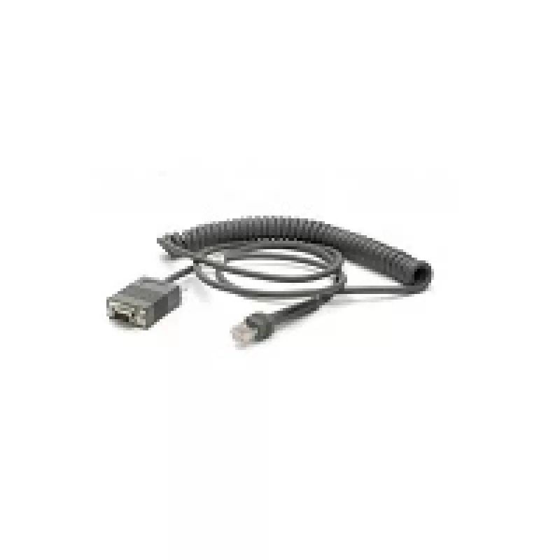 Zebra CBA-RF3-C09ZAR nuoseklusis laidas Juoda 2.8 m RS232 DB9