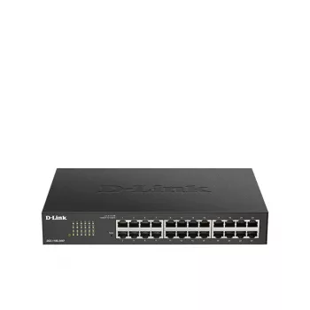 D-Link 24 prievadų Gigabit išmanusis valdomas komutatorius, valdomas, L2, Gigabit Ethernet (10/100/1000), montavimas į stovą, 1U