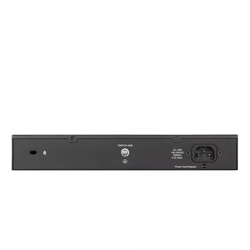 D-Link 24 prievadų Gigabit išmanusis valdomas komutatorius, valdomas, L2, Gigabit Ethernet (10/100/1000), montavimas į stovą, 1U