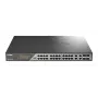 D-Link DSS-200G-28MPP tinklo komutatorius Valdomas L2 Gigabit Ethernet (10/100/1000) Maitinimas per Ethernet (PoE) 1U Pilka