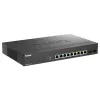 D-Link DMS-1250-10SP/E tinklo komutatorius Valdomas 2.5G Ethernet (100/1000/2500) Power over Ethernet (PoE) Juoda
