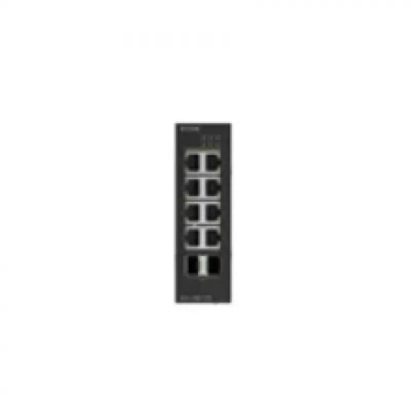 D-Link 10 prievadų gigabitinis pramoninis PoE+ nevaldomas komutatorius su 2 x 2,5G SFP+ prievadais
