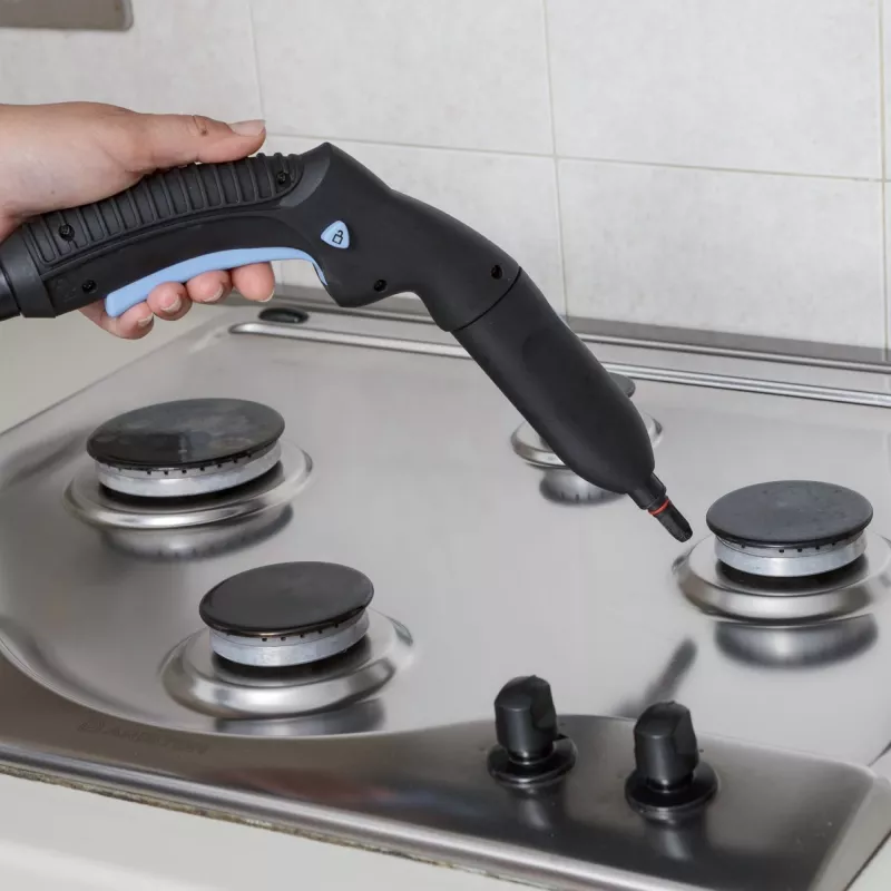 Ariete 4147 XSteam no stop - Daugiafunkcis velkamasis garų valytuvas - garai paruošiami per 4 minutes - pašalina 99,9 % mikrobų ir bakterijų - Priedų rinkinys komplekte