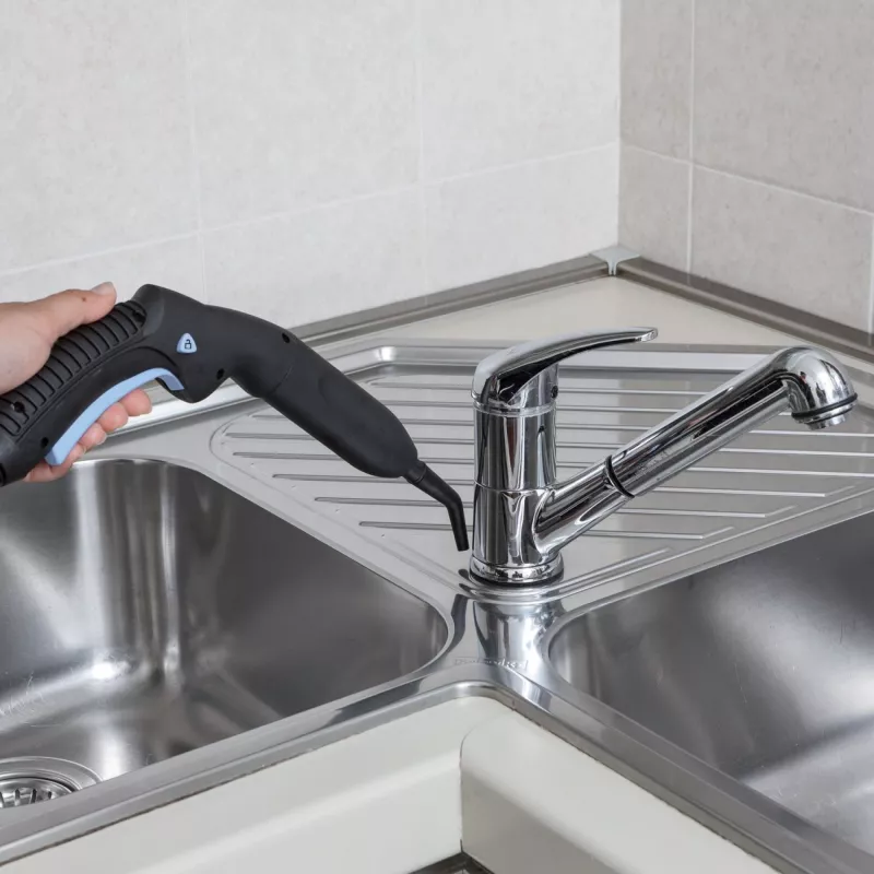 Ariete 4147 XSteam no stop - Daugiafunkcis velkamasis garų valytuvas - garai paruošiami per 4 minutes - pašalina 99,9 % mikrobų ir bakterijų - Priedų rinkinys komplekte