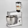 Ariete 1598 Gourmet Professional 7L Metal – planetarinis maišytuvas su trintuvu – nerūdijančio plieno dubuo – 7 l – stiklinis ąsotis – 1200 vatų – 6 greičiai
