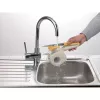 Ariete 457 Gratì Waterproof - Vandeniui atspari elektrinė tarka - Belaidė - Tinka plauti po tekančiu vandeniu - 2 nerūdijančio plieno voleliai - Balta ir geltona